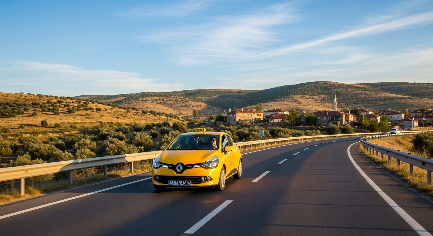 Şehirlerarası - Taksi Hizmet Bölgesi